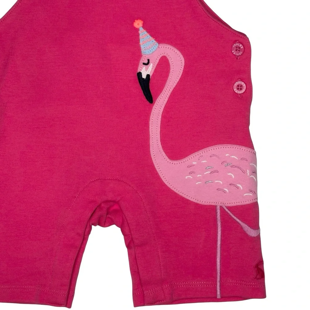 Joules pink flamingo